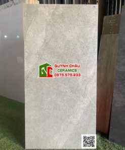Gạch ốp lát ấn độ 60×120 mờ tone gam màu xám