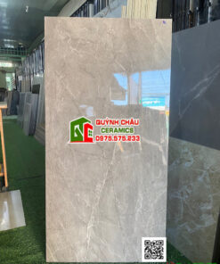 Gạch xám vân lát nền 60×120 bóng kiếng ấn độ