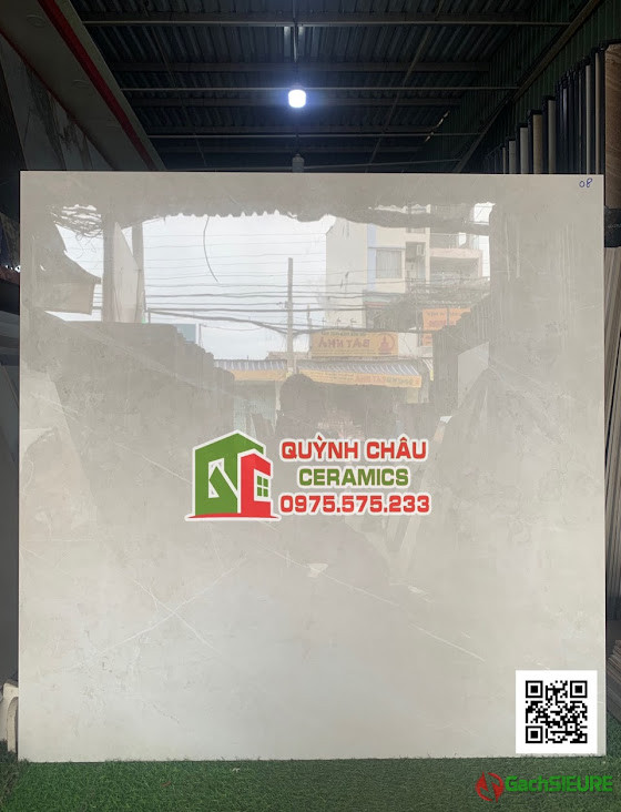 Gạch 120x120 tây ban nha bóng xám kem cao cấp