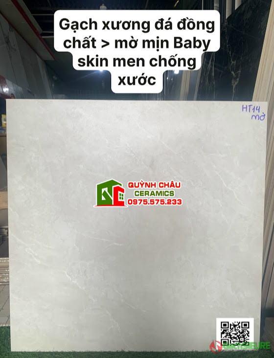 Gạch 80x80 mờ láng mịn baby skin đá đồng chất trung quốc