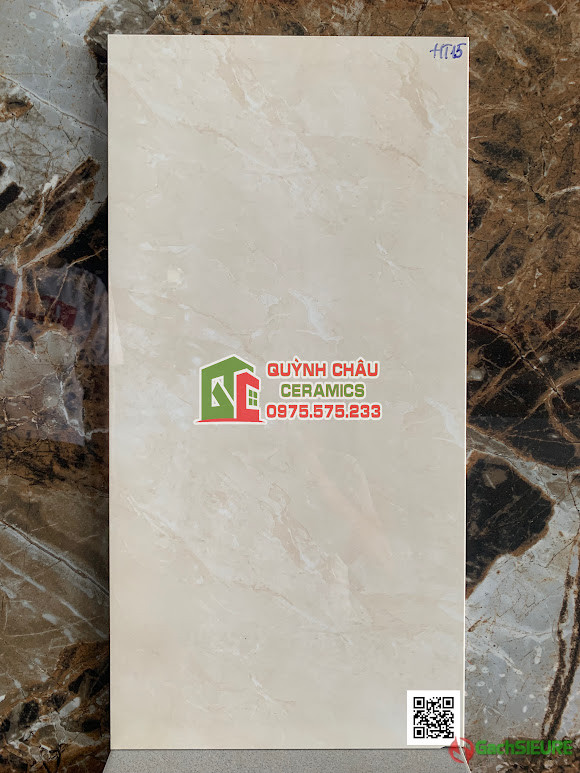 Gạch 30x60 kem vân mây bóng kiếng taicera