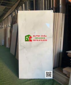 Gạch lát nền 60×120 xám trắng vân đá