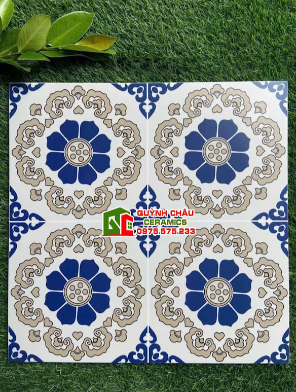 Mẫu gạch bông hoa văn cổ điển kết hợp hiện đại
