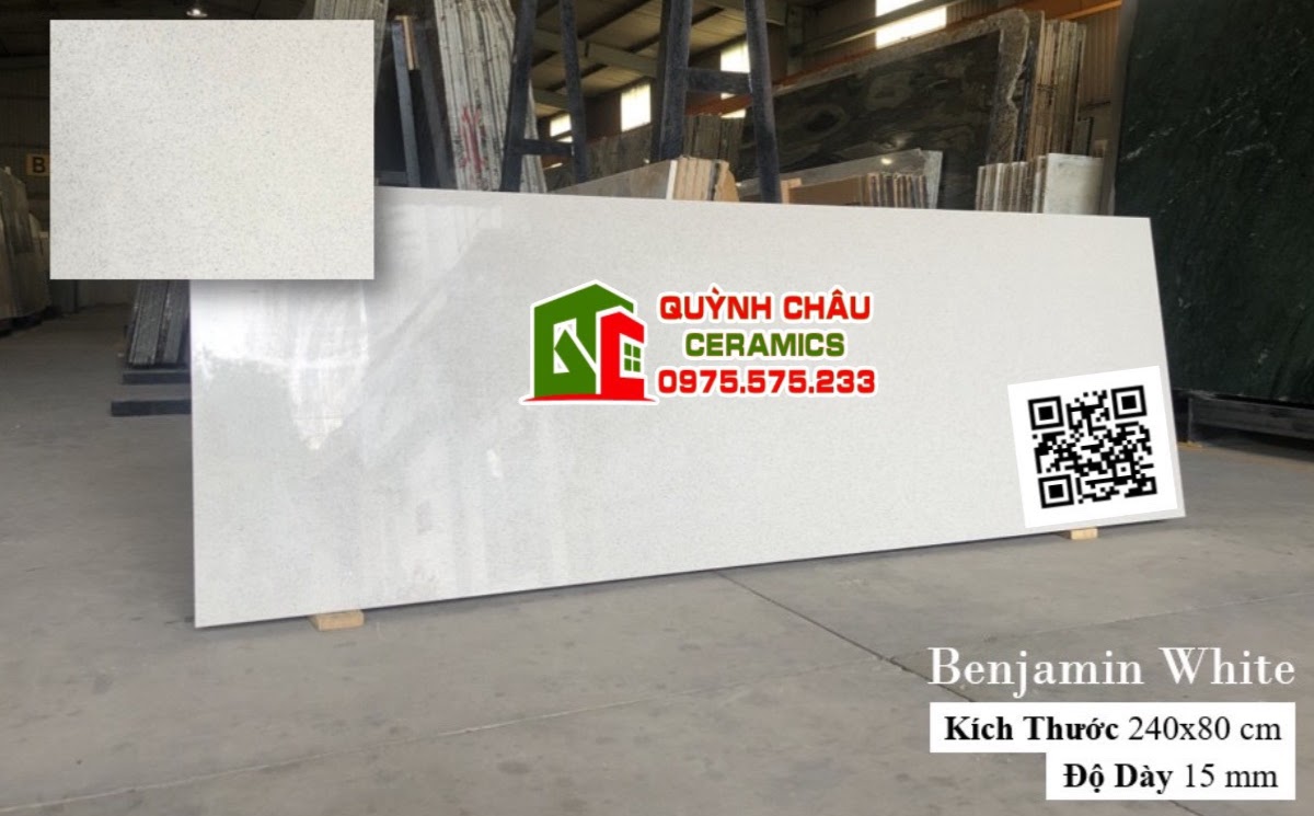 Mẫu gạch đá nhân tạo khổ lớn 80x240 bóng vân đá terrazzo