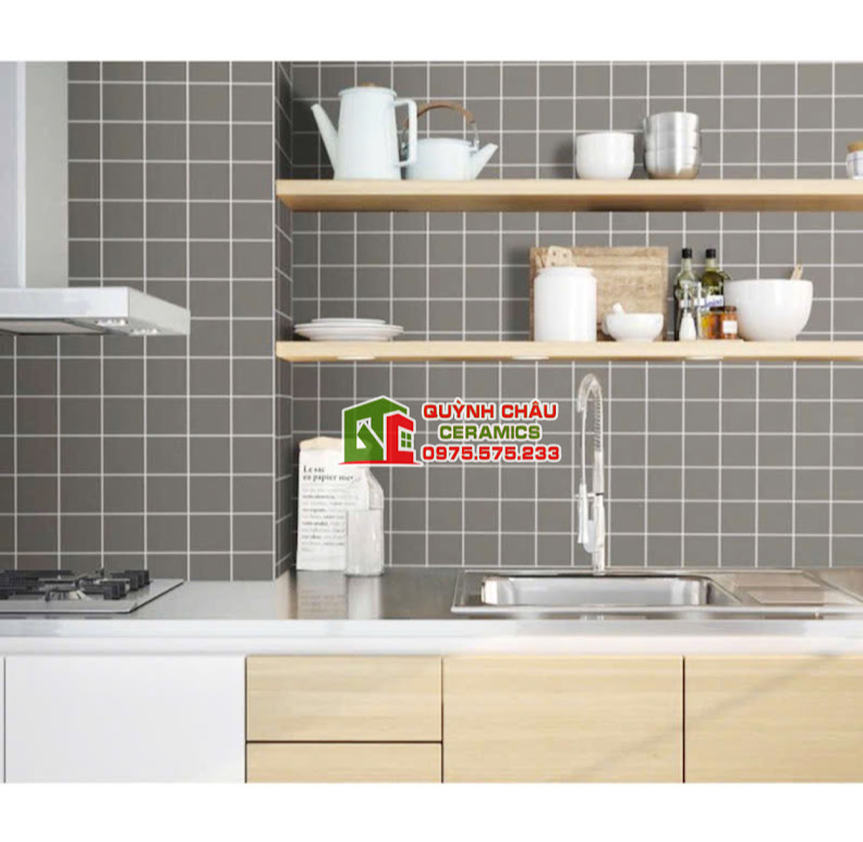 Mẫu gạch thẻ ốp bếp