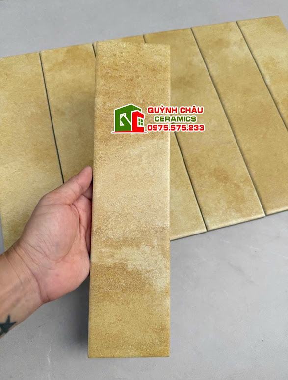 Mẫu gạch thẻ phẳng mờ giả cổ