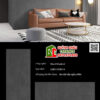 Đá nung kết mờ đen xi măng 120x270cm
