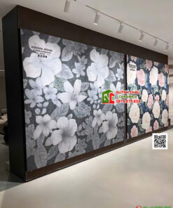 Gạch 80×260 giả mosaic bề mặt nổi 5D