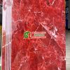 Gạch bậc cầu thang 47×100 đỏ vân trắng
