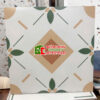 Gạch bông 30×30 cổ điển hoa văn xanh vàng