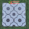 Gạch bông 30×30 cổ điển trắng đen hoa mai