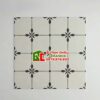Gạch bông 30×30 hoa văn trắng đen cổ điển
