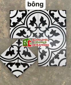 Gạch bông 30×30 lát nền hoa văn cổ điển