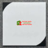 Gạch bông 30×30 trắng nhấn hoa văn góc
