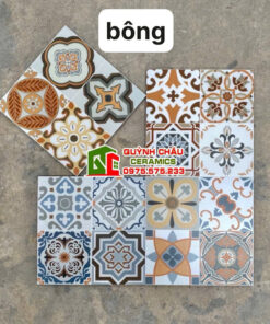 Gạch bông cổ điển mix hoa văn 30×30 trung quốc