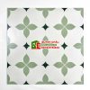 Gạch bông lát nền 30×30 cổ điển hoa văn xanh
