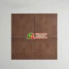 Gạch bông lát nền 30×30 đá mờ nâu cổ điển