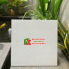Gạch bông lát nền 30×30 đá trắng mờ