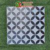 Gạch bông men 30×30 đồng tiền trắng đen