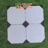 Gạch bông men cổ điển 30×30 bát giác trắng đen