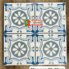 Gạch bông men cổ điển 30×30 hoa văn Vintage