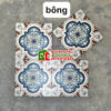 Gạch bông xương đá 30×30 hoa văn cổ điển