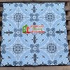 Gạch bông 20×20 giả cổ hoa văn xanh lam