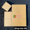 Gạch bông 20×20 giả cổ màu đất vàng nhạt