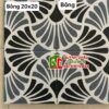 Gạch bông 20×20 hoạ tiết vỏ sò đối xứng