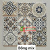 Gạch bông 20×20 hoa văn mix cổ điển