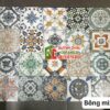 Gạch bông 20×20 mix hoa văn trang trí