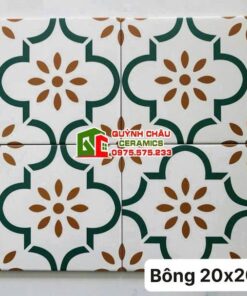 Gạch bông cổ điển ốp lát 20×20 trung quốc