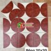 Gạch bông giả cổ 20×20 màu đỏ