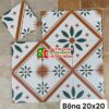 Gạch bông hoạ tiết giả cổ 20×20 trung quốc