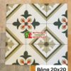 Gạch bông lát nền 20×20 phong cách cổ điển