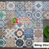 Gạch bông mix phối màu 20×20 trung quốc