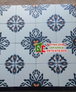 Gạch bông nhập khẩu 20×20 hoa văn cổ điển
