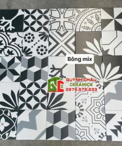 Gạch bông nhập khẩu 20×20 mix nhiều mẫu