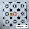 Gạch bông porcelain 20×20 hoạ tiết hình học đối xứng