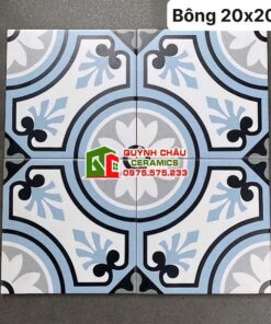 Gạch bông trung quốc 20×20 xương đá