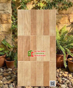 Gạch giả thẻ cổ điển 30×60 màu be nâu nhạt