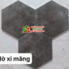 Gạch lục giác 20×23 vân xi măng đậm