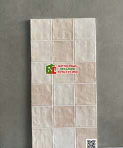 Gạch ốp tường giả thẻ 30×60 lượn sóng bề mặt
