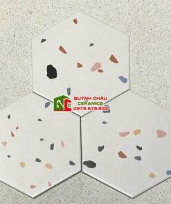 Gạch terrazzo lục giác 20×23 trang trí