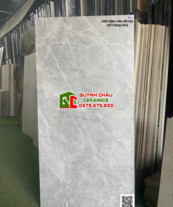 Gạch Viglacera granite đá mờ 60×120 vân đá xám