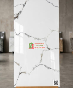 Gạch 60×120 vân đá Marble trắng xám đen sang trọng