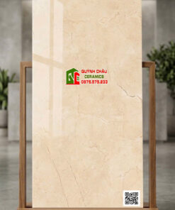 Gạch ấn độ 60×120 vàng kem vân đá sang trọng nhập khẩu chính hãng