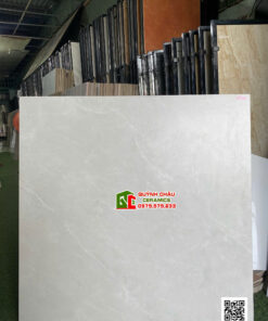 Gạch lát nền ấn độ 100x100cm mờ mịn xám nhạt Baby Skin