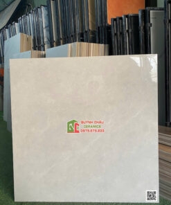 Gạch lát nền trung quốc 1000×1000 bề mặt bóng kiếng xám nhạt