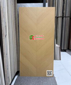 Gạch 60×120 giả gỗ xương cá lát phòng khách đẹp